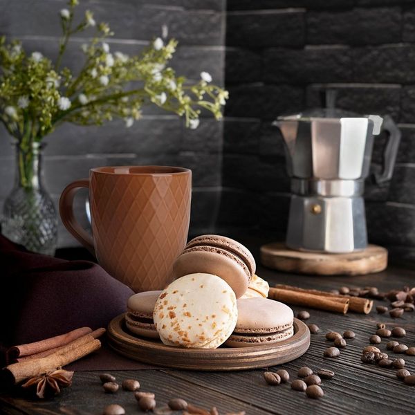MiaMio Tasse 6 x 400 ml – Kaffeetassen Set / Becher– Moderne Keramik Matt, 6-tlg, Keramik