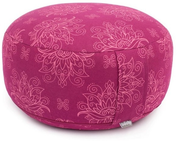 bodhi Meditationskissen Meditationskissen RONDO, 32 x 20 cm Lotus, berry, Dinkel Bild 4