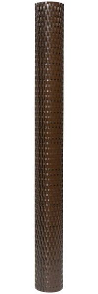 vidaXL Balkon-Sichtschutz Braun und Schwarz 1000x100 cm Poly Rattan 156264 Bild 4