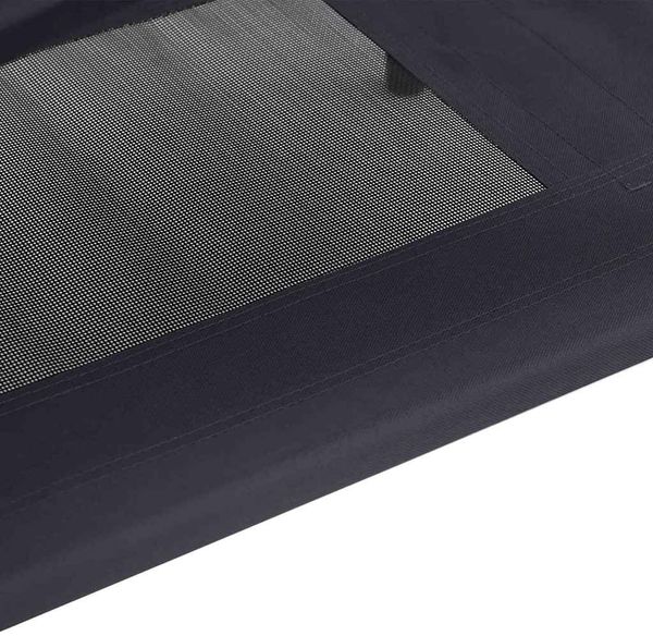 vidaXL Hundebett Schwarz 62 x 48 x 61 cm Stahl 42008165 Bild 7