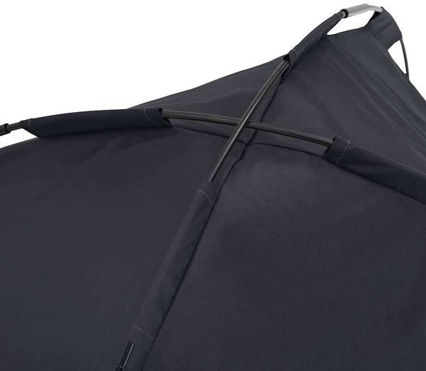 vidaXL Hundebett Schwarz 62 x 48 x 61 cm Stahl 42008165 Bild 8