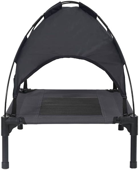 vidaXL Hundebett Schwarz 62 x 48 x 61 cm Stahl 42008165 Bild 5