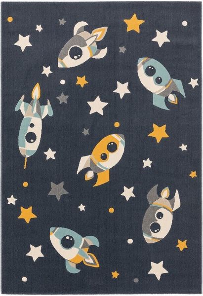benuta Kinderteppich Apollo, rechteckig, Höhe: 6 mm, Kunstfaser, Berber, Ethno-Style, Wohnzimmer