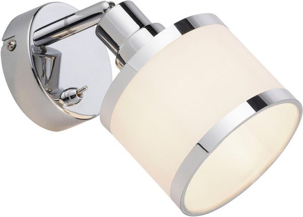 JUST LIGHT Wandleuchte ACCOR, ohne Leuchtmittel, Exklusive E14, Schalter, Kippschalter, Schalter