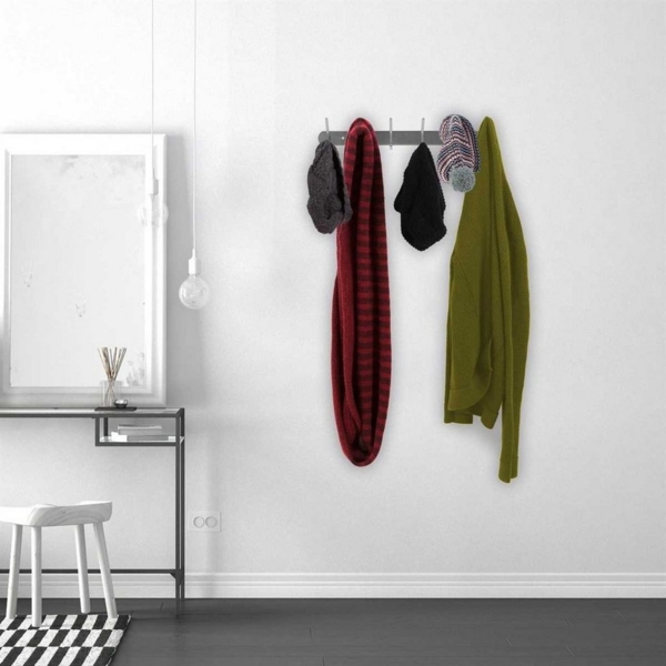 Lantelme Hakenleiste Hakenleiste modern, 6 Haken, Industrial Design Bild 3