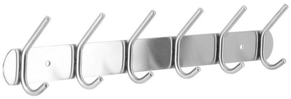 Lantelme Hakenleiste Hakenleiste modern, 6 Haken, Industrial Design Bild 4