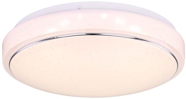 Globo Kalle LED Deckenleuchte weiß, opal 28,5x7,5cm