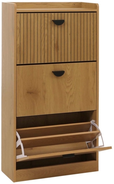 MCW Schuhschrank MCW-O39-SK Stauraum in 3 Klappfächern