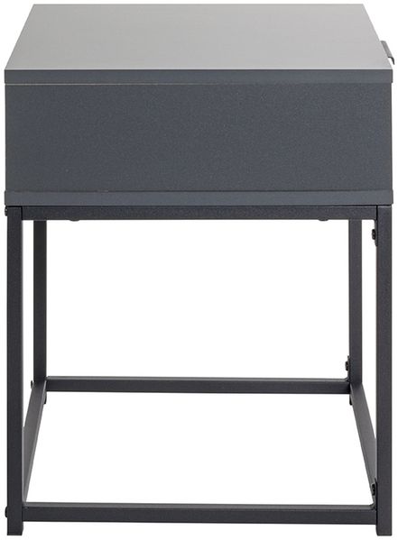 Konsolentisch >54857< in anthrazit, schwarz - 40x50x40cm (BxHxT) Bild 5