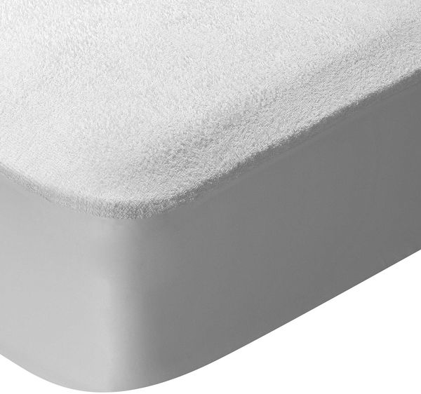 Pikolin Baby Matratzenschoner, 2 Stück, wasserdicht, aus Frottee, leise, Oeko-Tex-Zertifiziert, für Babybett, 60x120 cm, Matratzenschoner
