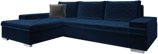 Ecksofa Bangkok Mini Premium (Farbe: Magic Velvet 2216 + Magic Velvet 2217)