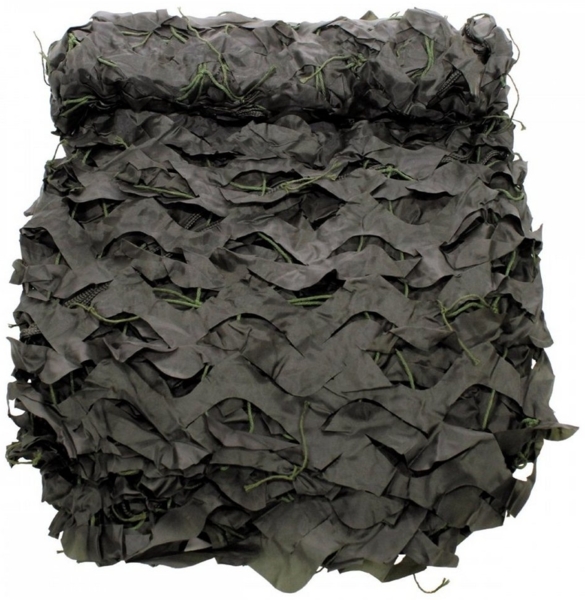 MFH Sonnensegel Tarnnetz, 3 x 2 m, "Basic", oliv, mit PVC-Tragebeutel, umlaufend eingefasst