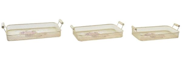DKD Home Decor Tablett-Set, Standard