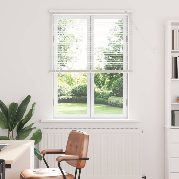 vidaXL Venetianer Jalousie Weiß 150 x 70 cm PVC 42003709