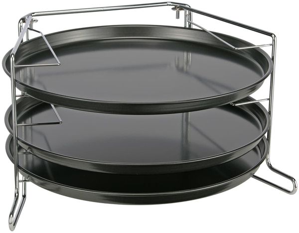 HI 4-tlg. Pizza-Backset Schwarz 435268
