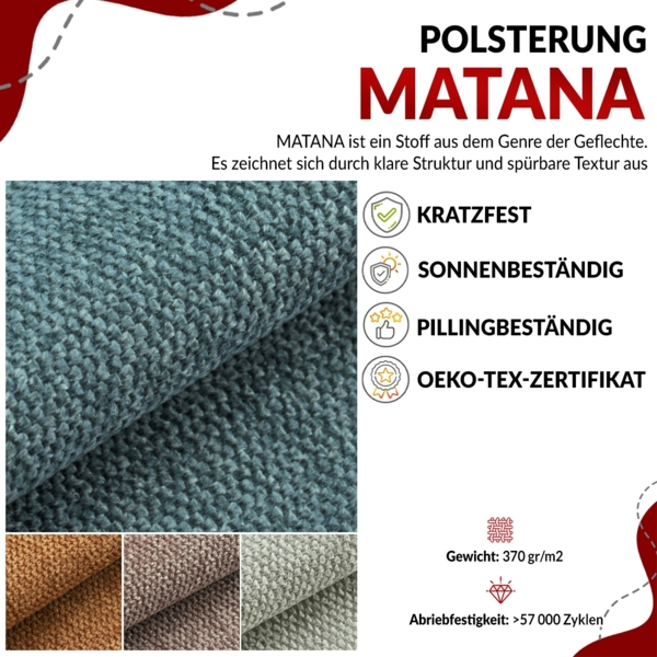 Boxspringbett, Schlafzimmerbett, Bettkasten - EIRA -180 x 200 cm - Hellgrau Stoff - H4 Bild 6