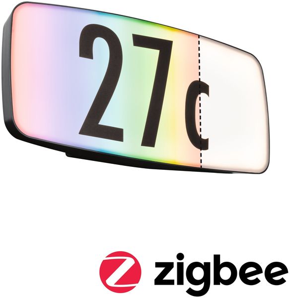 Paulmann 94508 LED Hausnummernleuchte Smart Home Zigbee Sheera IP44 RGBW