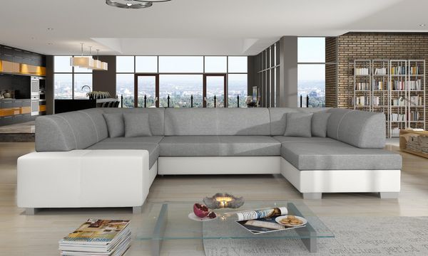 Wohnideebilder Havana Grau Ecksofas & Eckcouches Hv27