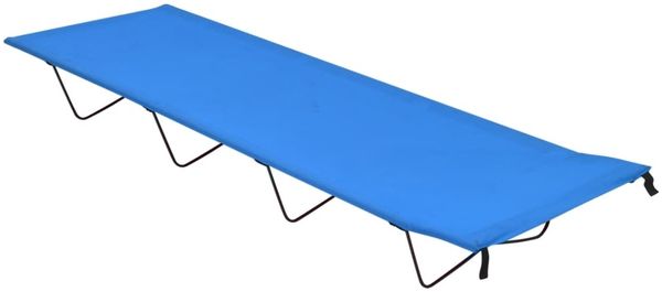 vidaXL Campingbett 180x60x19 cm Oxford-Gewebe und Stahl Blau 312478