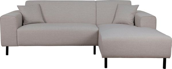 Home affaire Ecksofa ARROS L-Form, incl. loser Zierkissen, Maße B/T/H: 235/163/81 cm, auch in Cord