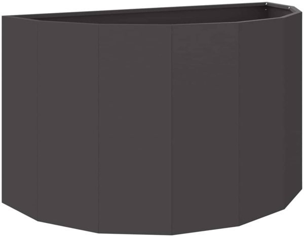 vidaXL Pflanzkübel Schwarz 90 x 45 x 50 cm Stahl 883710