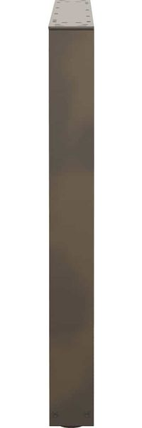 vidaXL Esstisch Beine V-Form 3 Stück Naturstahl 90x(72-73,3) cm Stahl 4012671 Bild 6