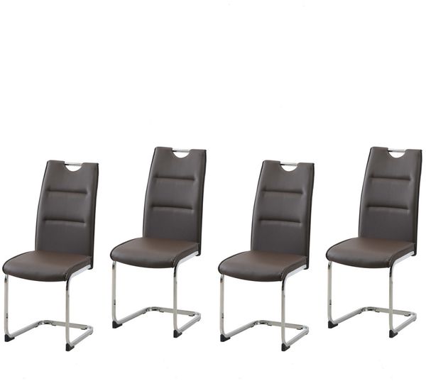 Schwingstuhl DannyC PU Braun