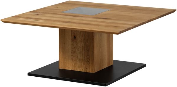 Couchtisch Wildeiche 95x95x45 natur geölt LINDAU #03