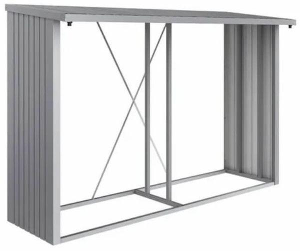 Biohort Holzlager WoodStock Gr. 300 lieferbar in 3 Farben silber-metallic