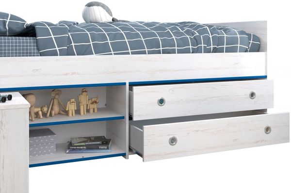 Parisot Kinderzimmer und Jugendzimmer Smoozy in weiß Kiefer Set 3-tlg. Bild 4