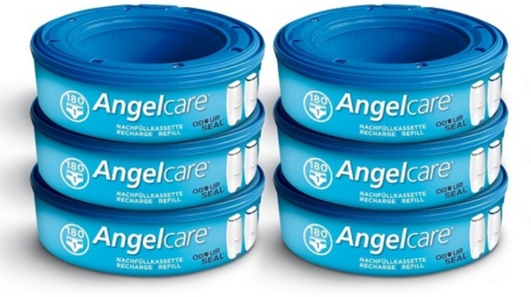 Angelcare® Windeleimer Windeleimer Nachfüllpack Plus 6er Pack III