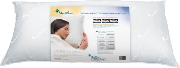 Mediflow '5011 Original' Wasserkissen, Daunenfüllung, 40x80 cm