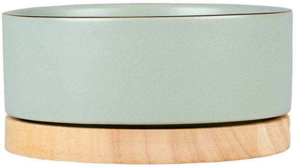 DUVO+ Napf Duvoplus Keramiknapf Stone Timber grün - 450ml