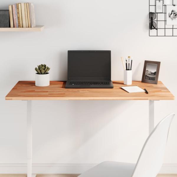 vidaXL Tischplatte 100x50x1,5 cm Rechteckig Massivholz Buche 3188890