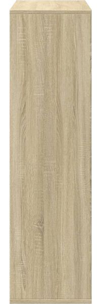 vidaXL Raumteiler-Bücherregal Sonoma-Eiche 69,5x29x103,5 cm 858014 Bild 7