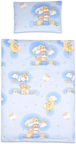 2-teiliges Baby Kinder Bettbezug 150x120 cm mit Kopfkissenbezug - Muster 4