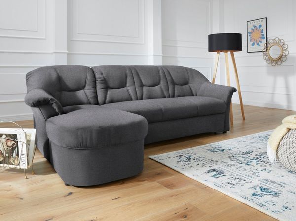 DOMO collection Ecksofa Sarafina L-Form, wahlweise mit Bettfunktion, optional mit Federkern