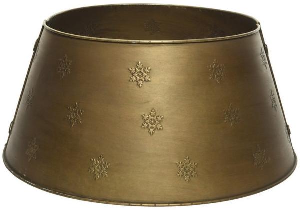 MARELIDA Christbaumständer Weihnachtsbaumrock Weihnachtsbaumring Baumständer Umrandung D. 57cm (1-tlg)