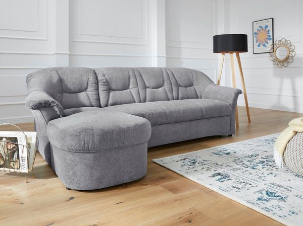 DOMO collection Ecksofa Sarafina zeitlos und komfortabel, optional mit Federkern, L-Form, wahlweise mit Bettfunktion