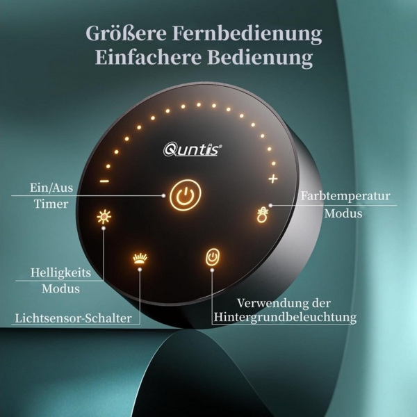 Elegear LED Schreibtischlampe 24W LED Doppelkopf Schwanenhals-Schreibtischlampe mit Klemmarm, Dimmbar, LED fest integriert, 3000K~6500K, Hintergrundbeleuchtung für Curved Monitore – Ideal für PC & Büro Bild 2