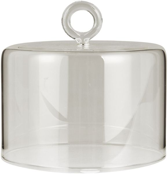 Ib Laursen - Glasglocke Kuchenglocke Käseglocke Kuchenhaube D 18cm Glas 8718-00