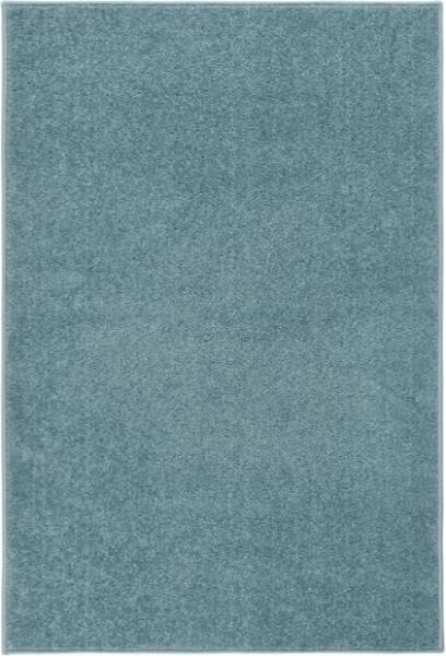 vidaXL Teppich Kurzflor 160x230 cm Blau 340349