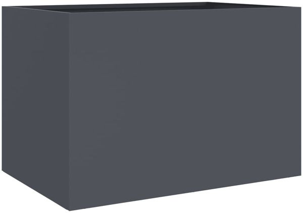 vidaXL Pflanzkübel Anthrazit 62x47x46 cm Stahl 841603 Bild 7