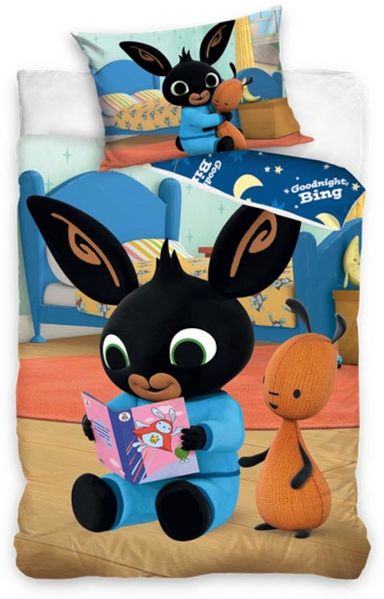 Bing Bunny Hase Babybettwäsche BING204005 100x135 cm + 40x60 cm