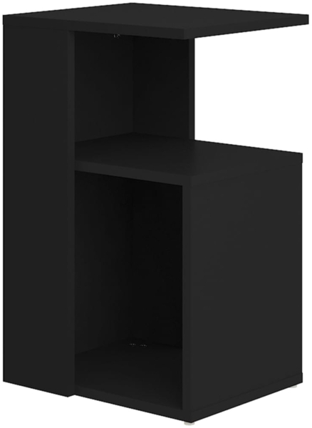 vidaXL Beistelltisch Schwarz 36x30x56 cm Holzwerkstoff 802994