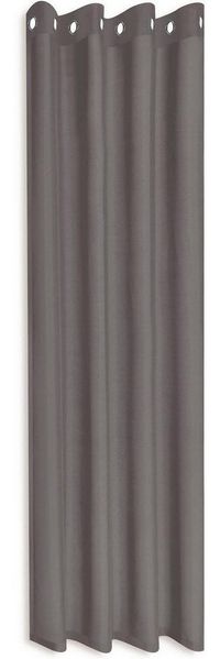 Gerster Vorhang Ilia (1 St), Ösen, transparent, Wirkware, HxB: 235x140, klasischer Uni Ösenschal