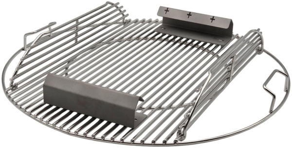 Universal Grillrost Edelstahl 55cm für Kugelgrill / für Holzkohlegrills 60cm