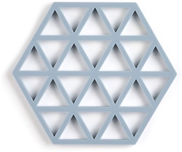 Zone Denmark Topf-Untersetzer Silikon Triangles Hellblau
