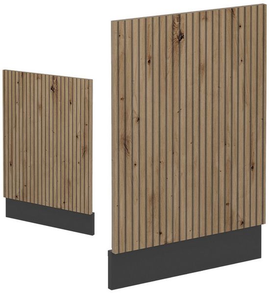 Frontblende R-Line Artisan-Eiche 45 cm ohne Arbeitsplatte Vicco Bild 3