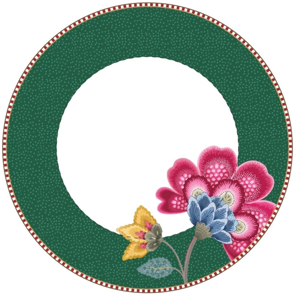 PiP Studio Frühstücksteller Fantasy Green Frühstücksteller 21cm